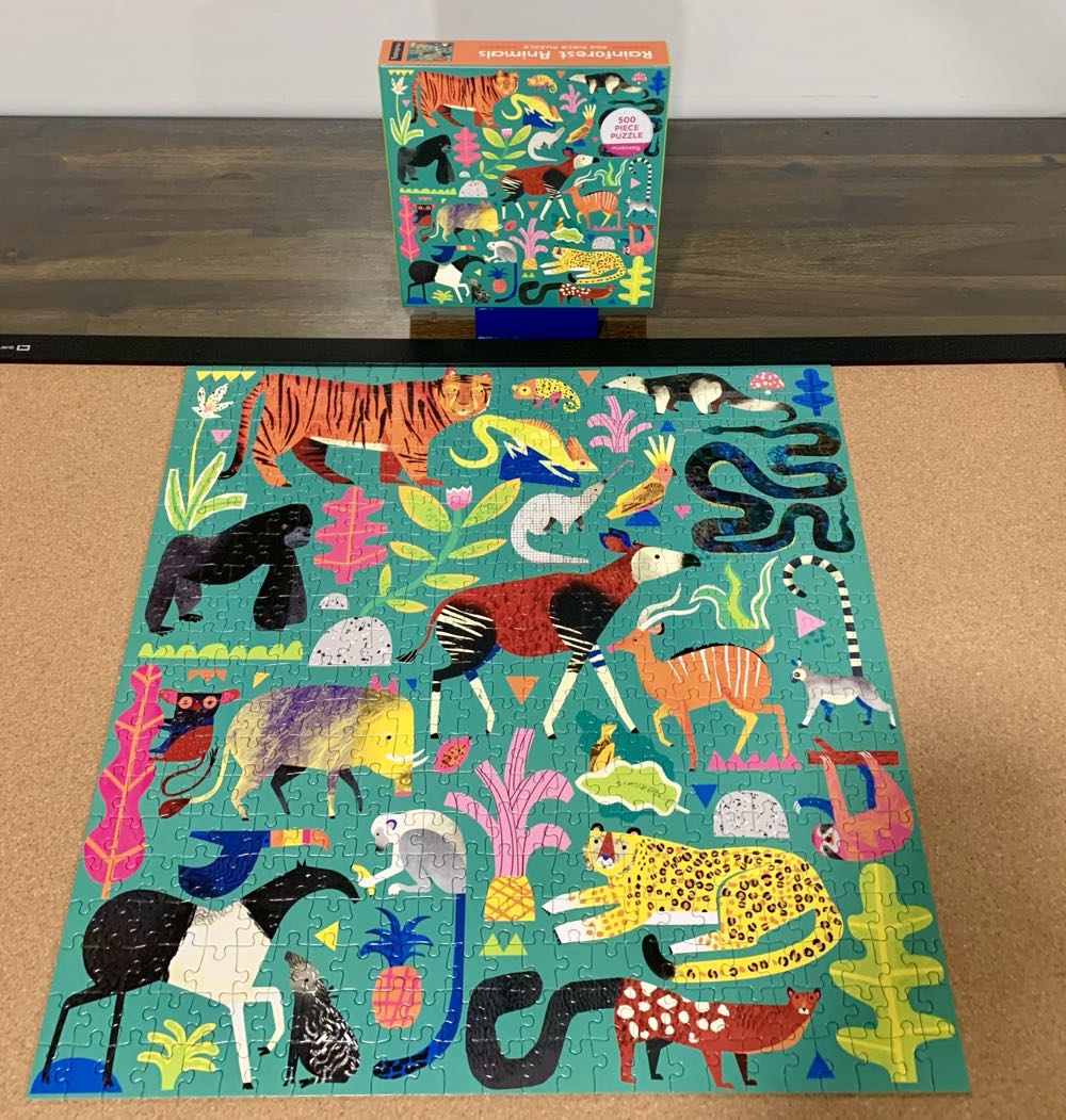 Rainforest Animals - NFS - Mudpuppy puzzle collectible [Barcode 9780735357631] - Main Image 4