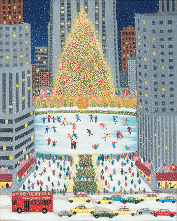 Rockefeller Center Holiday - Briarpatch puzzle collectible [Barcode 761707282099] - Main Image 2