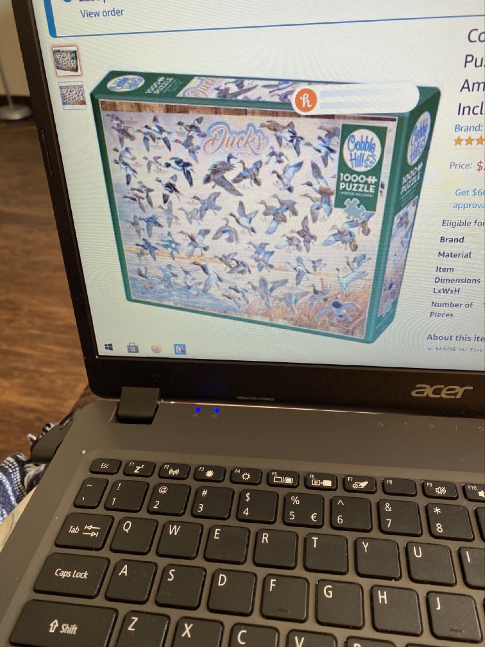Ducks Of North America - Cobble Hill puzzle collectible - Main Image 1