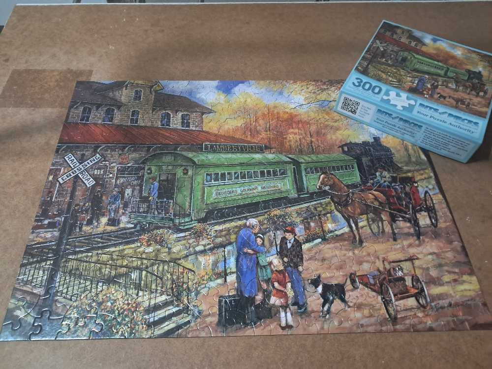 Welcome Home To Lambertville - Bits And Pieces puzzle collectible [Barcode 192949043344] - Main Image 4