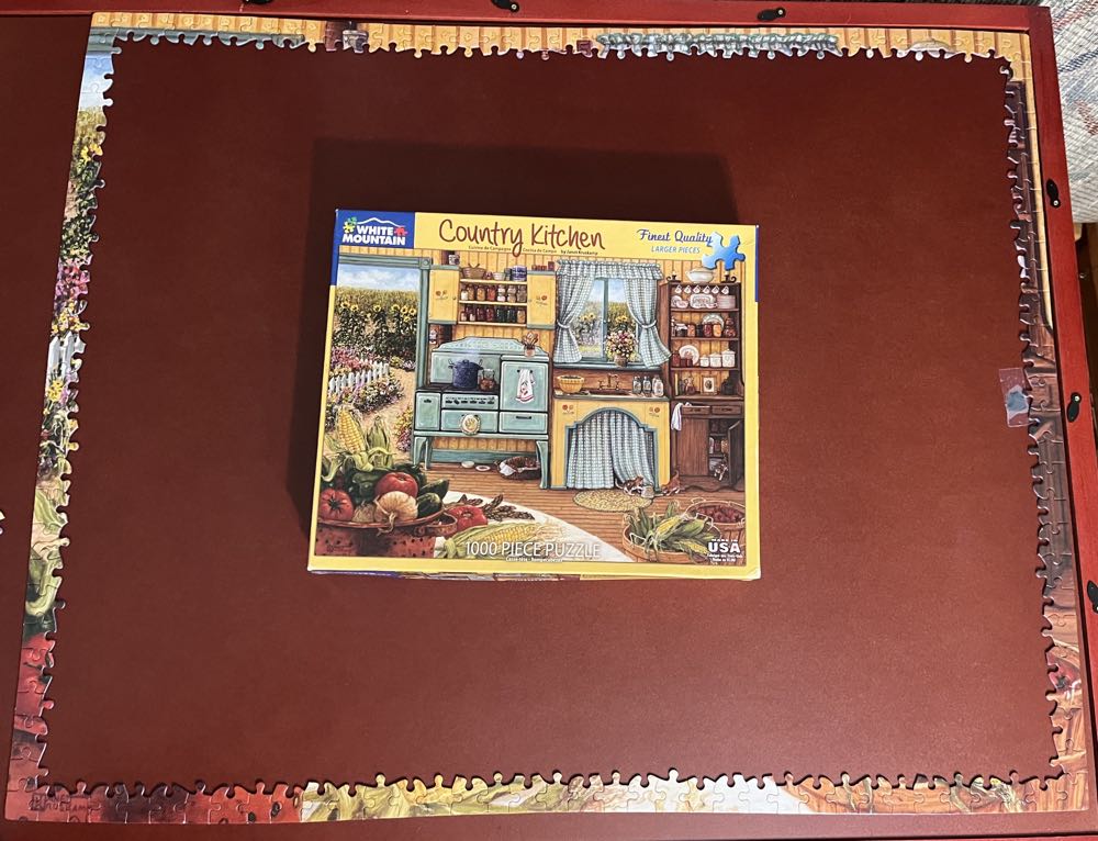 Country Kitchen-KS $$.5 - White Mountain Puzzles puzzle collectible [Barcode 724819260058] - Main Image 4