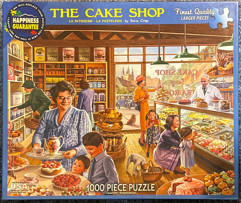 Cake Shop  - White Mountain puzzle collectible [Barcode 724819258048] - Main Image 2