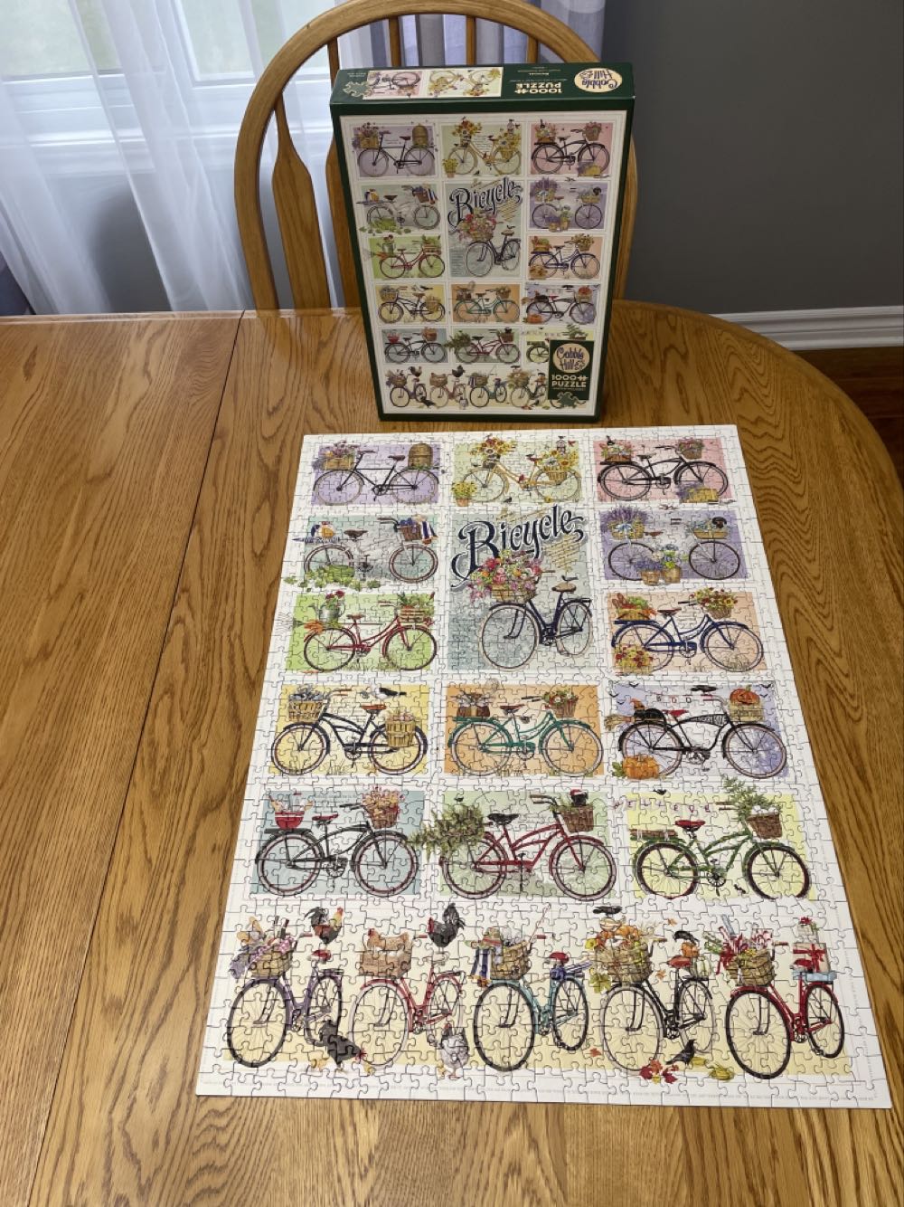 Bicycles - Cobble Hill puzzle collectible [Barcode 625012802741] - Main Image 3