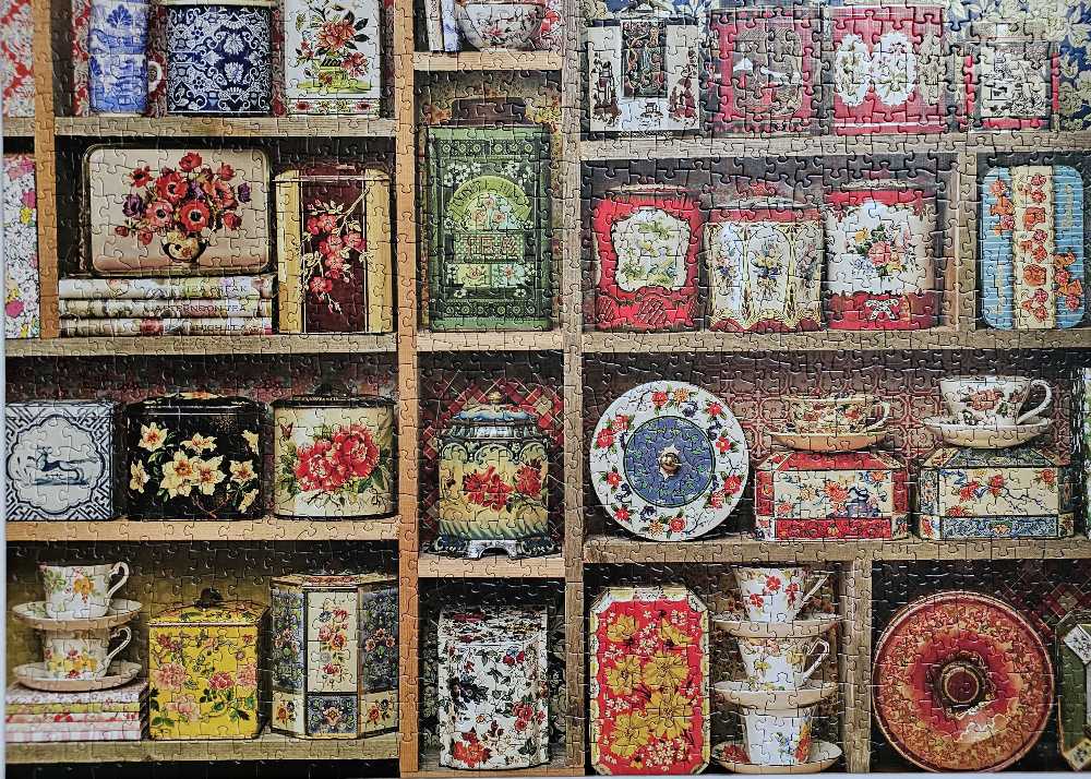 Vintage Tins - Cobble Hill puzzle collectible [Barcode 625012802833] - Main Image 2
