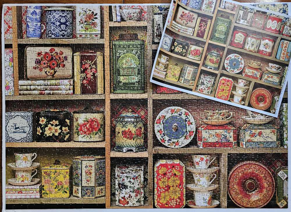 Vintage Tins - Cobble Hill puzzle collectible [Barcode 625012802833] - Main Image 3