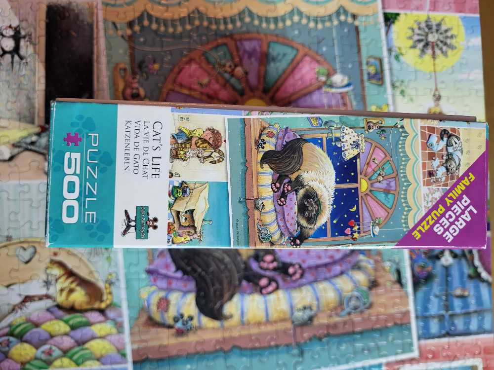 Cat’s Life - Eurographics puzzle collectible [Barcode 628136553667] - Main Image 3