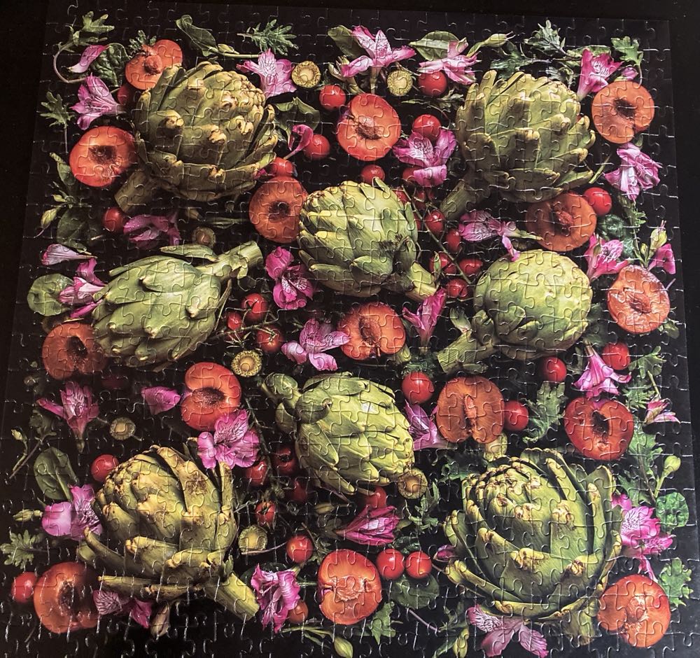 Artichoke Floral*** - Galison puzzle collectible [Barcode 9780735357792] - Main Image 2