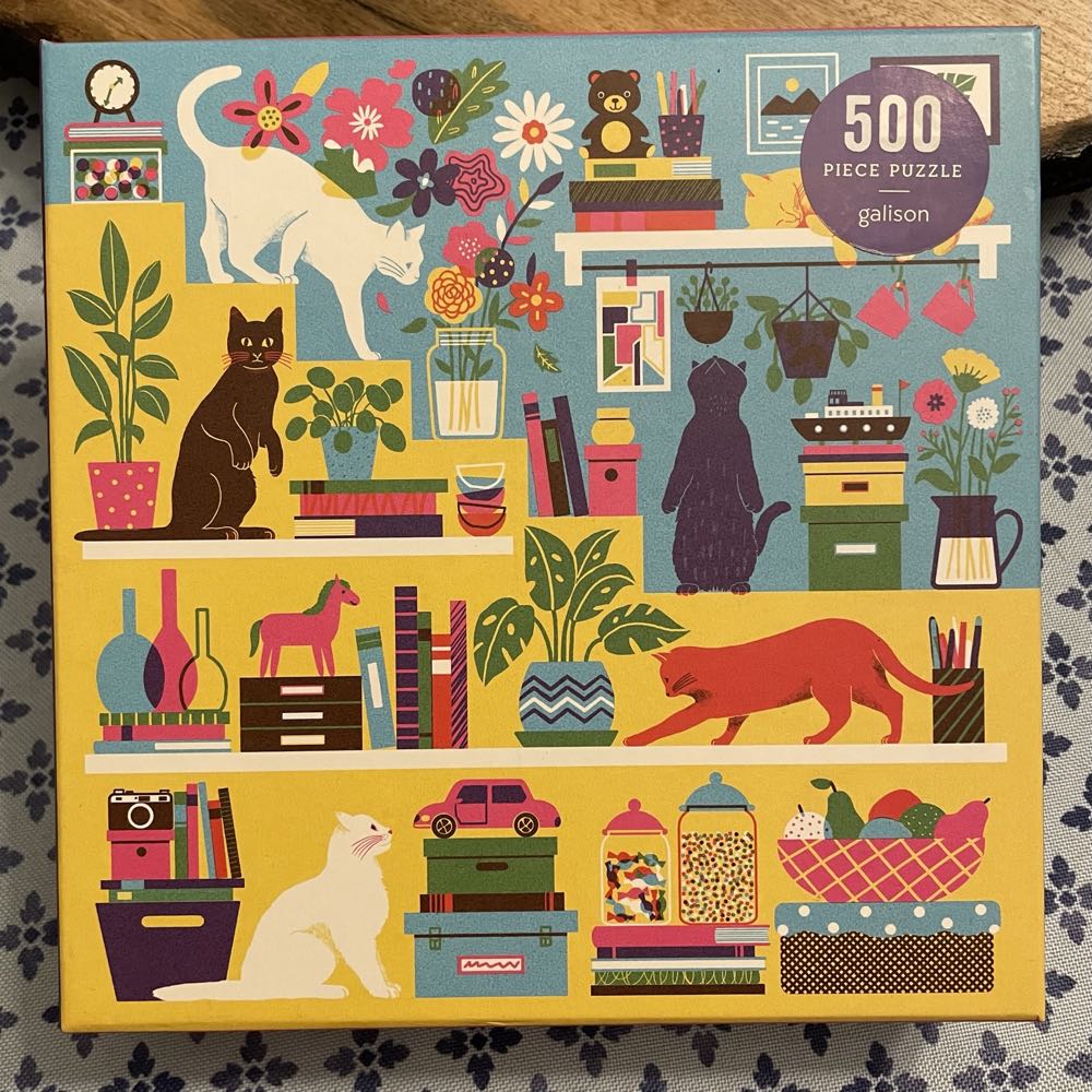 Curious Cats - Galison puzzle collectible [Barcode 9780735366503] - Main Image 3