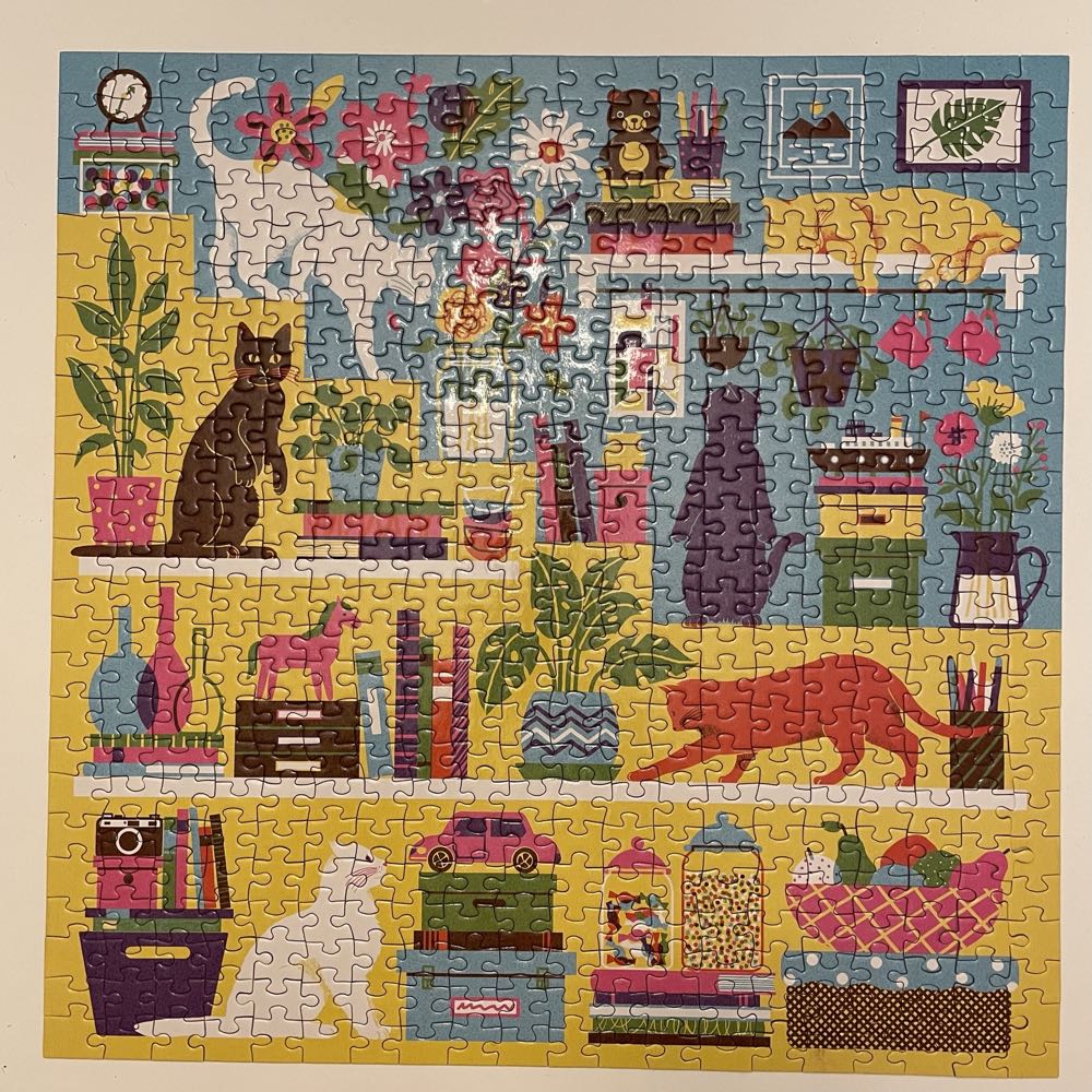 Curious Cats - Galison puzzle collectible [Barcode 9780735366503] - Main Image 4