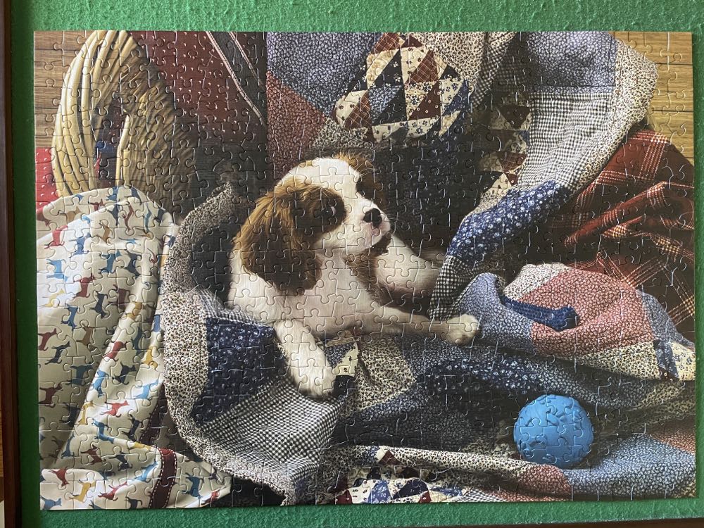 Laundry Day Puzzle - Cobble Hill puzzle collectible [Barcode 625012850421] - Main Image 2