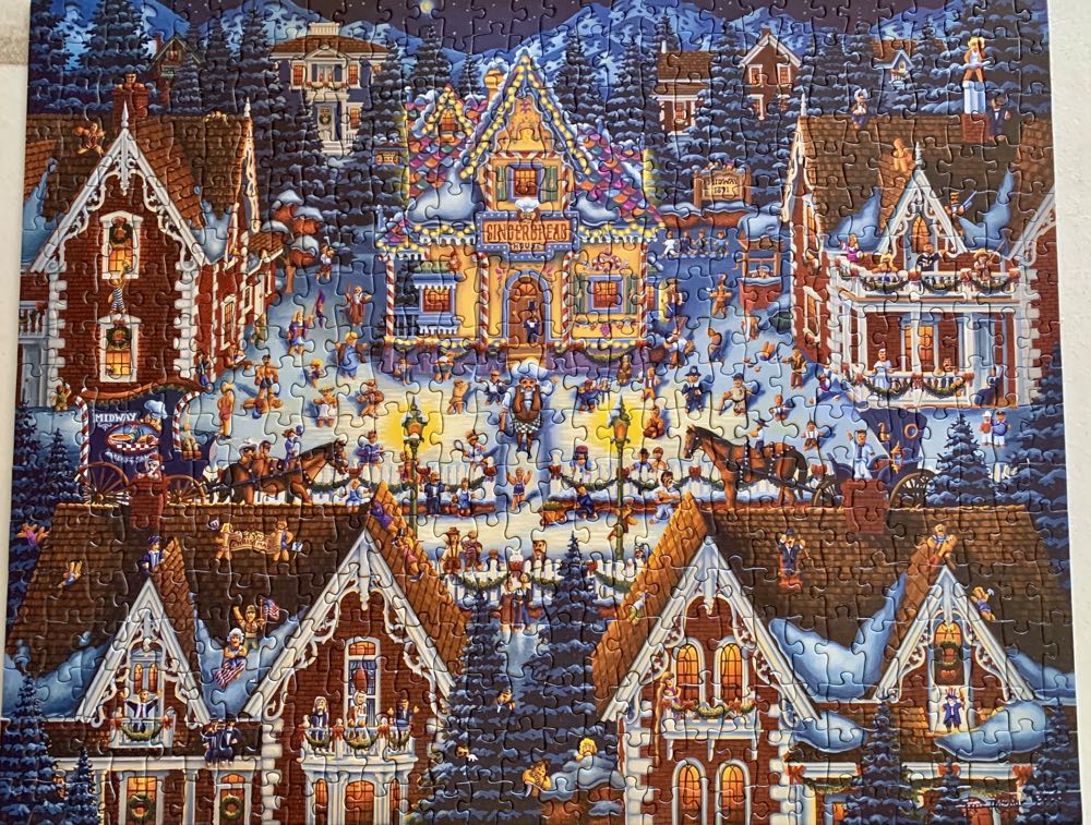 Gingerbread House -NFT ✌️ - Dowdle puzzle collectible [Barcode 671095000130] - Main Image 2