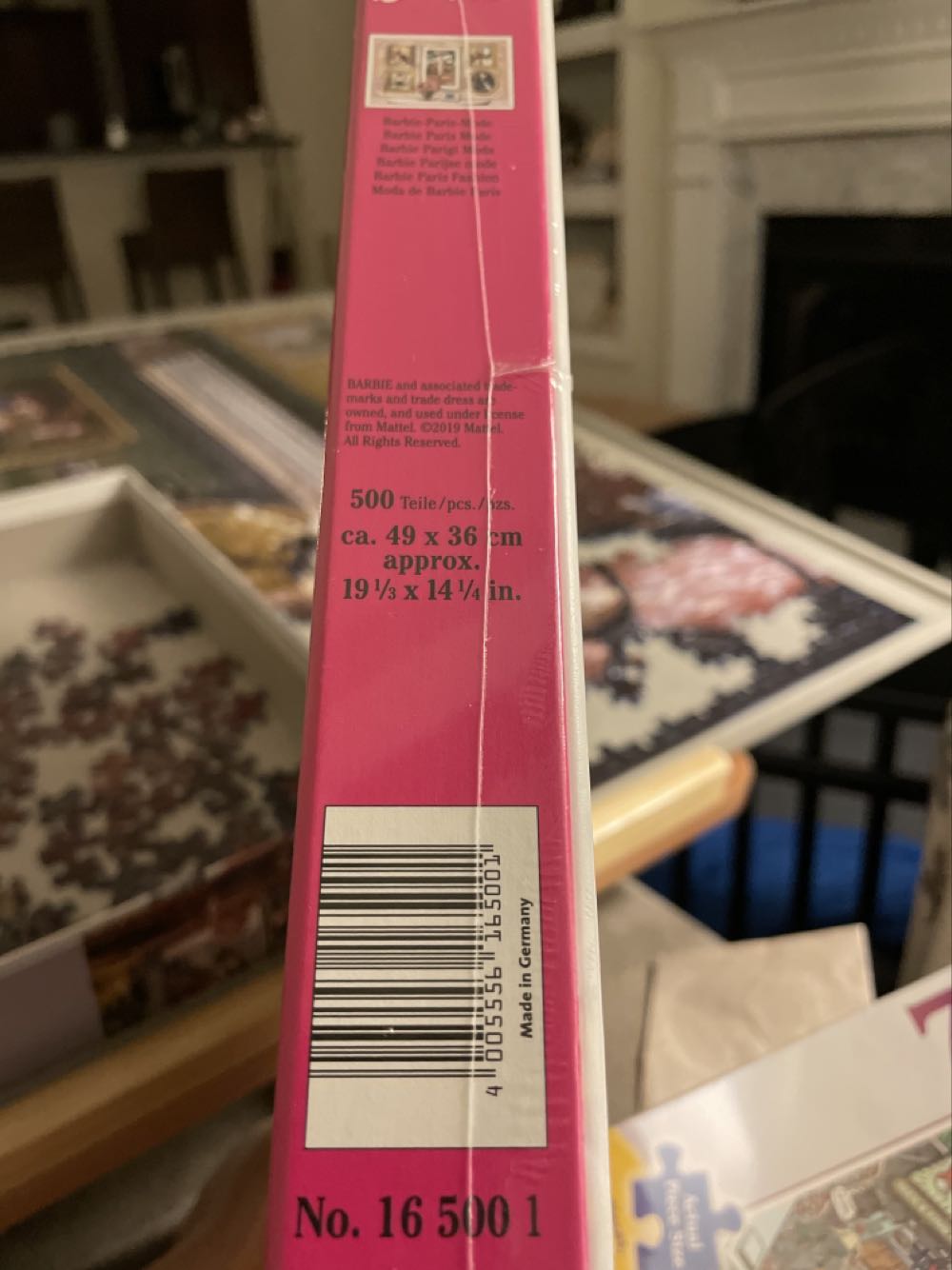 Barbie Paris Fashion - Ravensburger puzzle collectible [Barcode 4005556165001] - Main Image 2