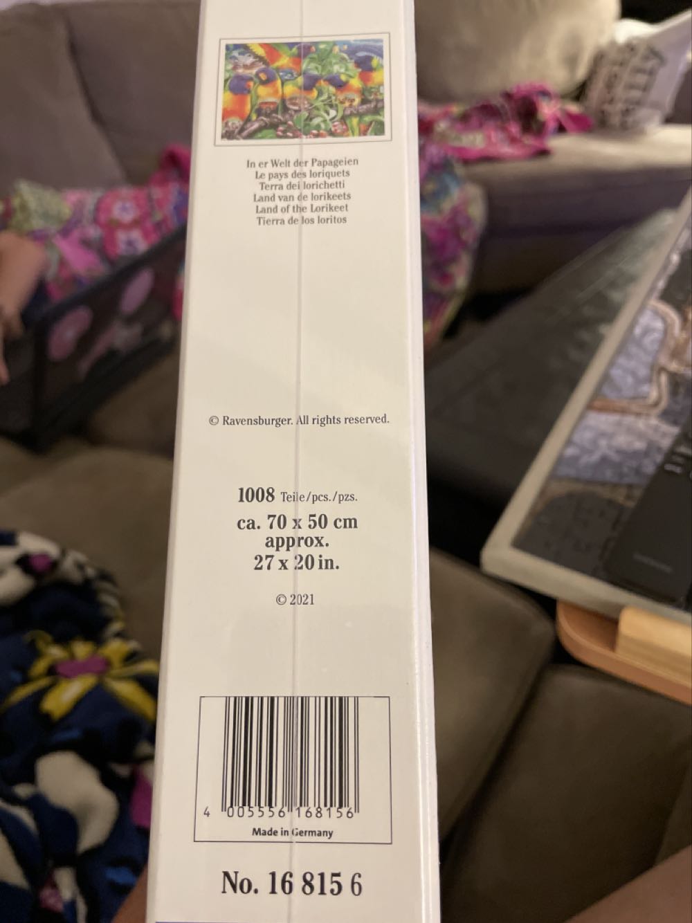 Land Of The Lorikeet - Ravensburger puzzle collectible [Barcode 4005556168156] - Main Image 2