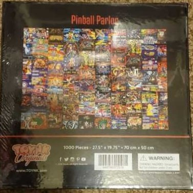 Pinball Parlor - Toynk puzzle collectible [Barcode 849795072515] - Main Image 2