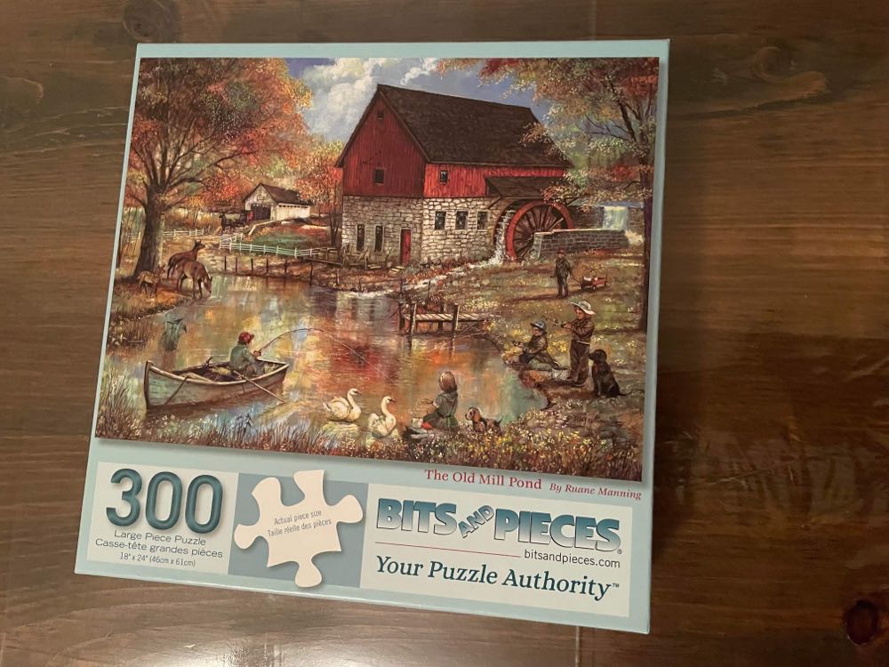 The Old Mill Pond - Bits & Pieces puzzle collectible [Barcode 192949043320] - Main Image 2