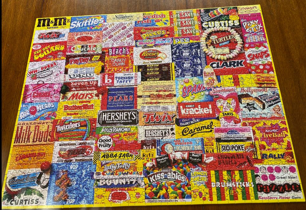 Vintage Candy - White Mountain Puzzles puzzle collectible [Barcode 724819262564] - Main Image 3