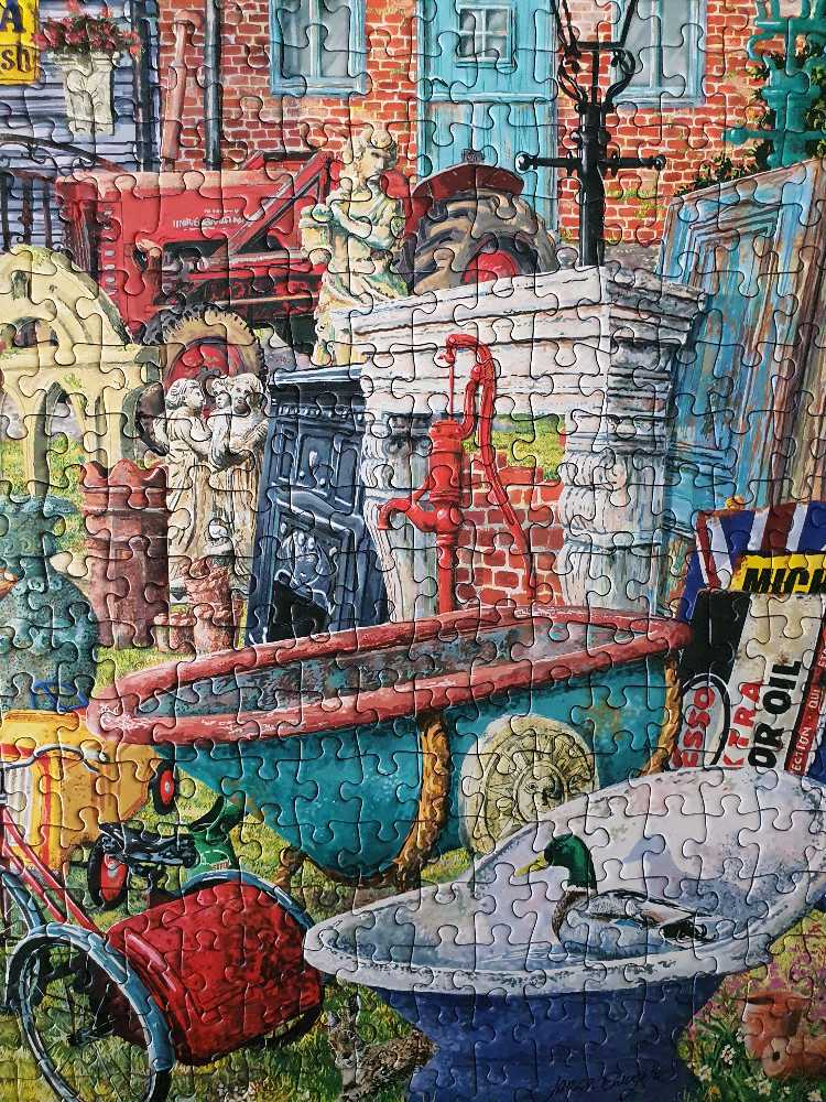 Pots & Penny Farthings - Gibsons puzzle collectible [Barcode 5012269063189] - Main Image 3