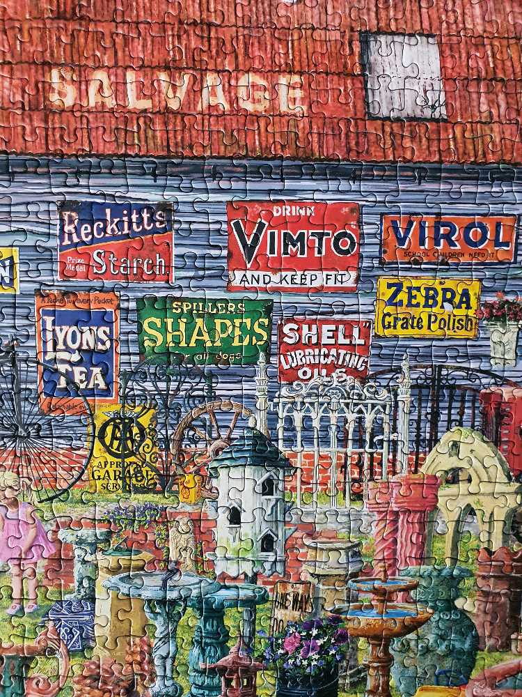 Pots & Penny Farthings - Gibsons puzzle collectible [Barcode 5012269063189] - Main Image 4