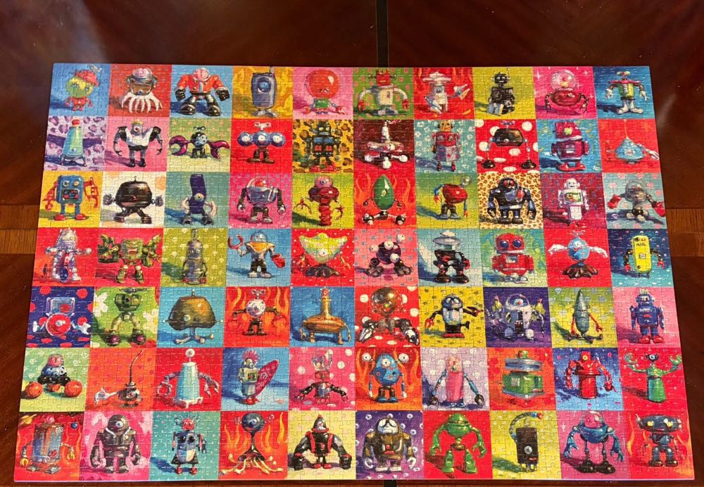 HEYE Robots. Rare - Heye 🇩🇪 puzzle collectible [Barcode 4001689295769] - Main Image 3