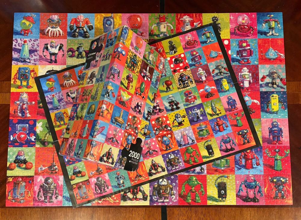 HEYE Robots. Rare - Heye 🇩🇪 puzzle collectible [Barcode 4001689295769] - Main Image 4