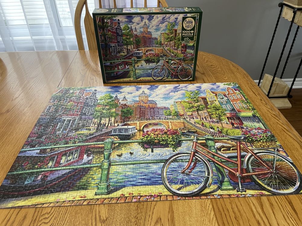 Amsterdam Canal - Cobble Hill puzzle collectible [Barcode 625012801805] - Main Image 3