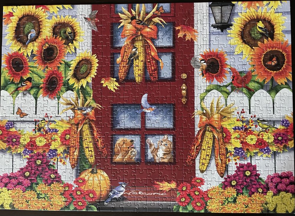 Autumn Birds (Verified by Me)🧩 - Ravensburger puzzle collectible [Barcode 4005556149681] - Main Image 2