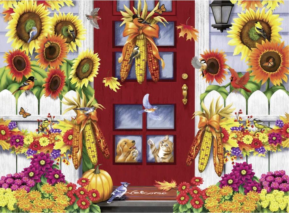 Autumn Birds (Verified by Me)🧩 - Ravensburger puzzle collectible [Barcode 4005556149681] - Main Image 3