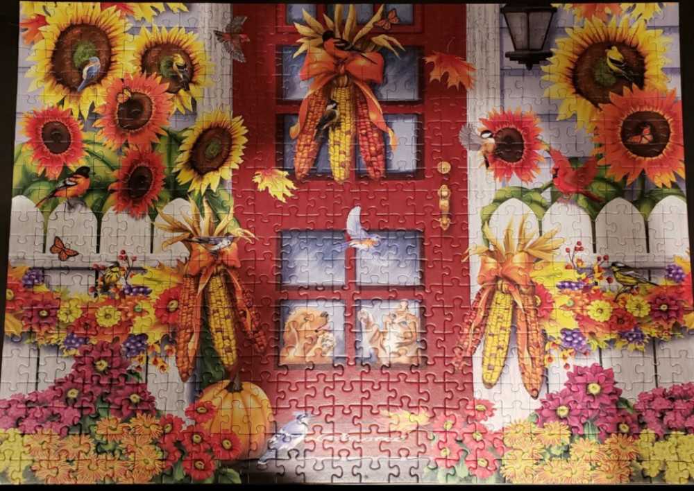 Autumn Birds (Verified by Me)🧩 - Ravensburger puzzle collectible [Barcode 4005556149681] - Main Image 4