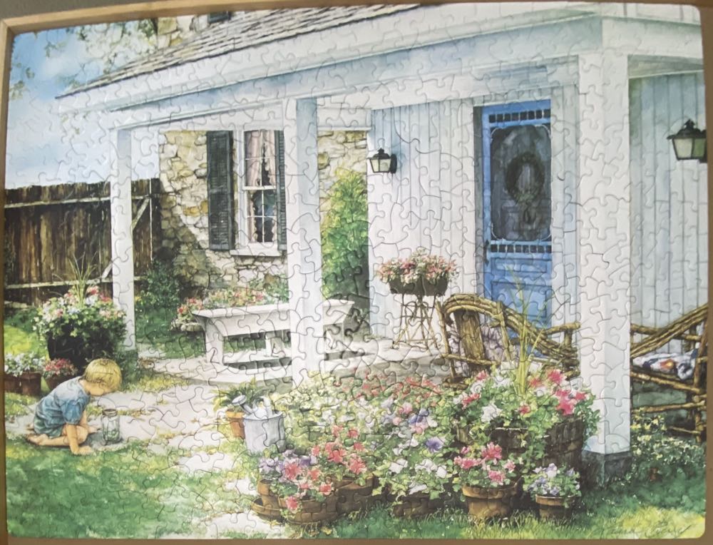 A Potted Garden - Lang puzzle collectible [Barcode 739744127536] - Main Image 2