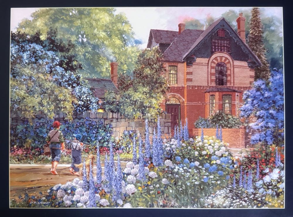 Lupines - Lang Companies puzzle collectible [Barcode 739744130611] - Main Image 2
