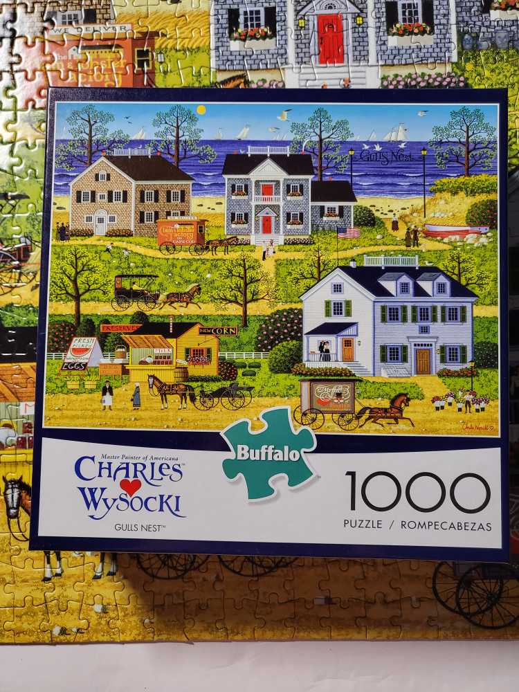 Sold - Gulls Nest - Buffalo puzzle collectible [Barcode 079346114795] - Main Image 3