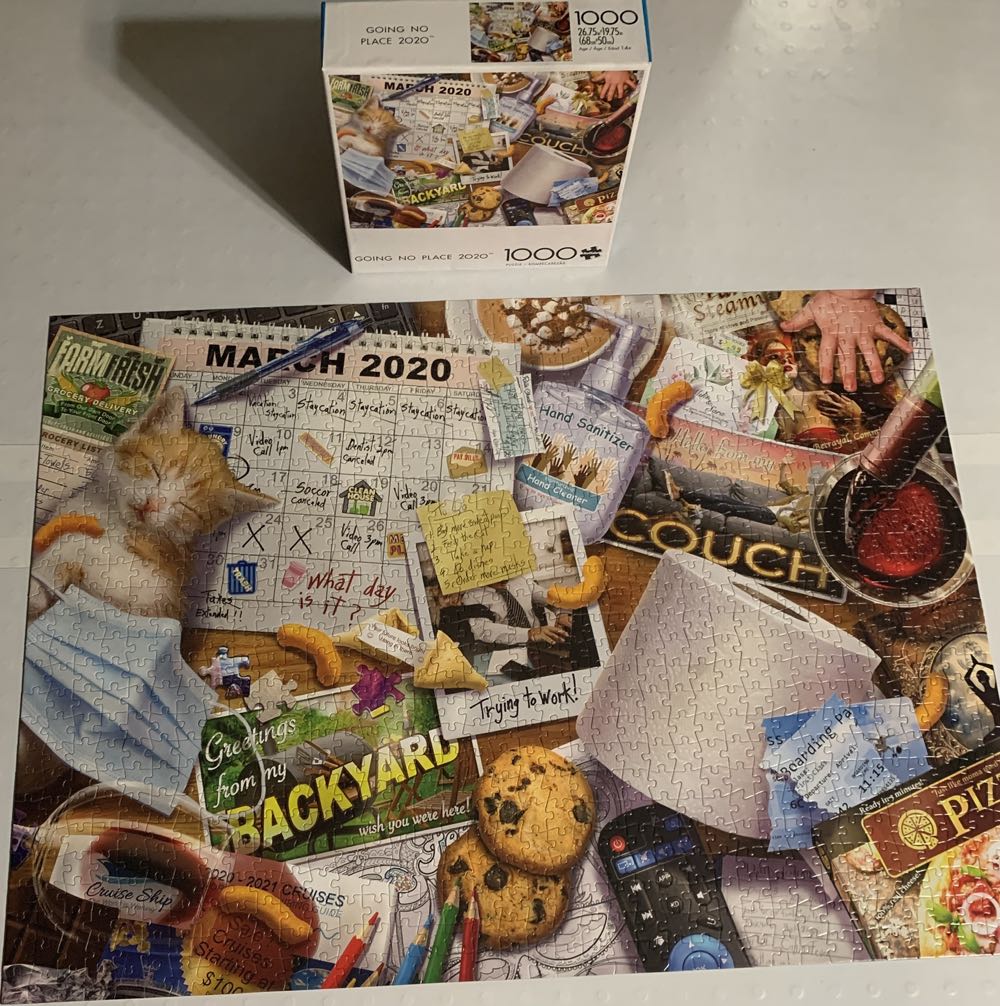 Going No Place 2020 - Buffalo Games 🇺🇸 puzzle collectible [Barcode 079346127191] - Main Image 2