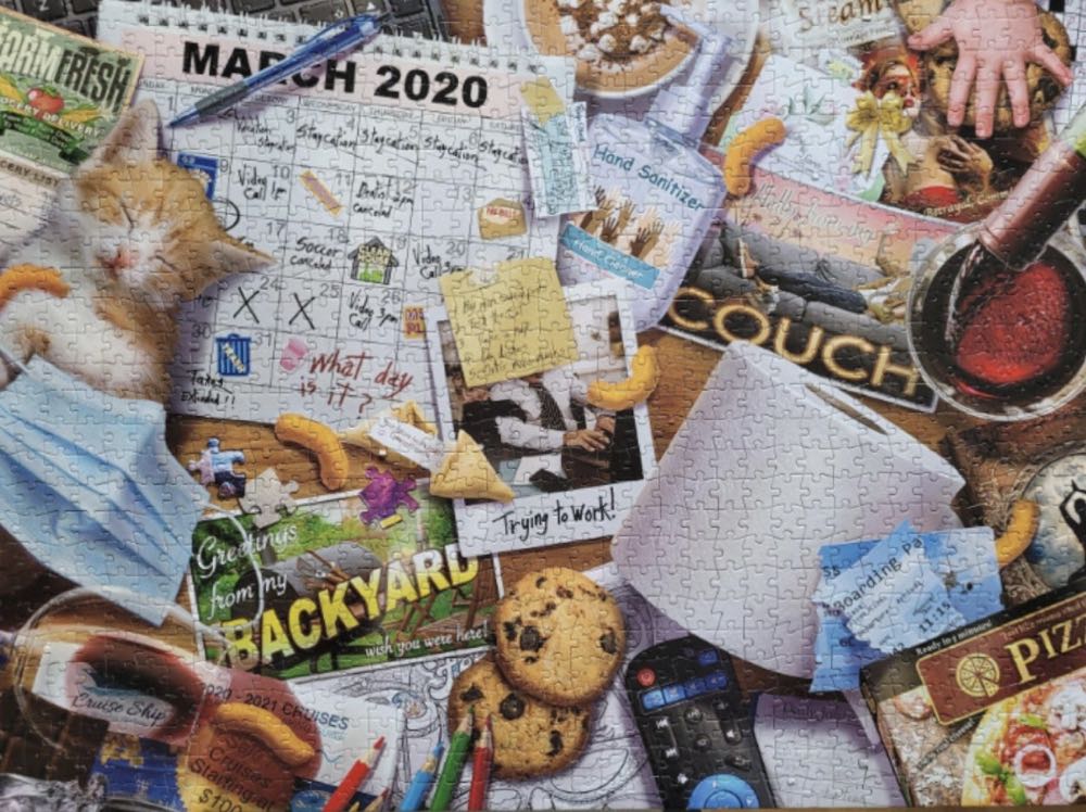 Going No Place 2020 - Buffalo Games 🇺🇸 puzzle collectible [Barcode 079346127191] - Main Image 3