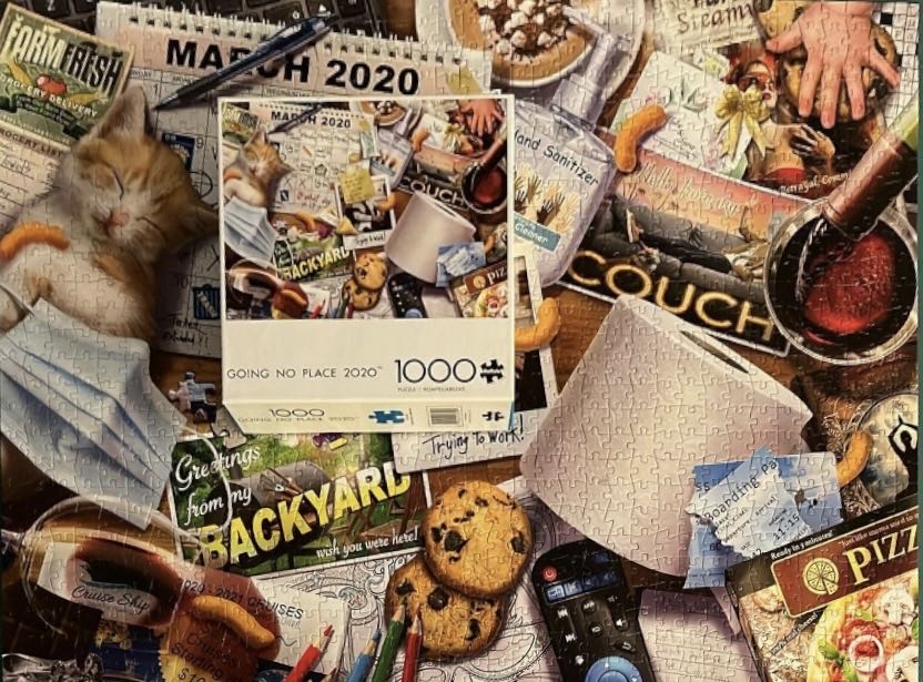 Going No Place 2020 - Buffalo Games 🇺🇸 puzzle collectible [Barcode 079346127191] - Main Image 4