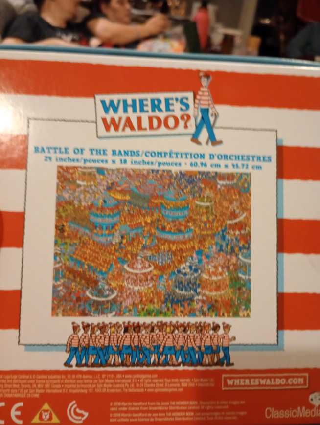 Where’s Waldo ? - Cardinal 🇺🇸 puzzle collectible [Barcode 778988273029] - Main Image 2