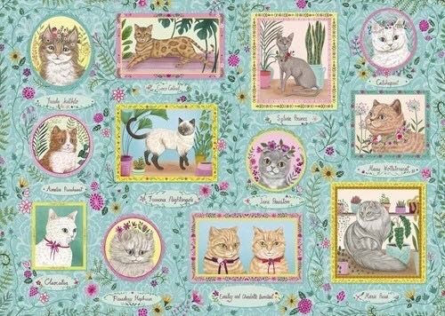 Famous Felines SOLD  - Gibsons 🇬🇧 puzzle collectible [Barcode 5012269066036] - Main Image 3