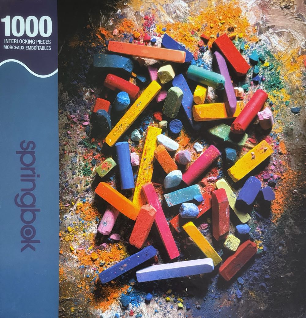 Chalk it Up! - Springbok puzzle collectible [Barcode 091683104635] - Main Image 2