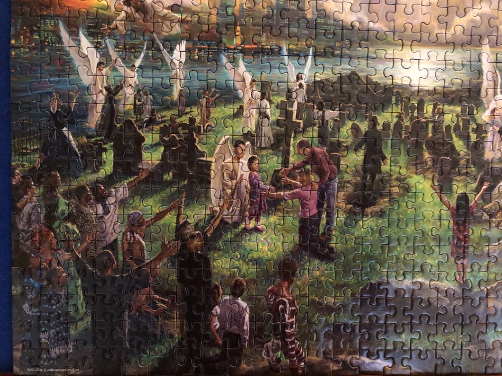 The Blessed Hope - Eurographics puzzle collectible [Barcode 628136603614] - Main Image 3