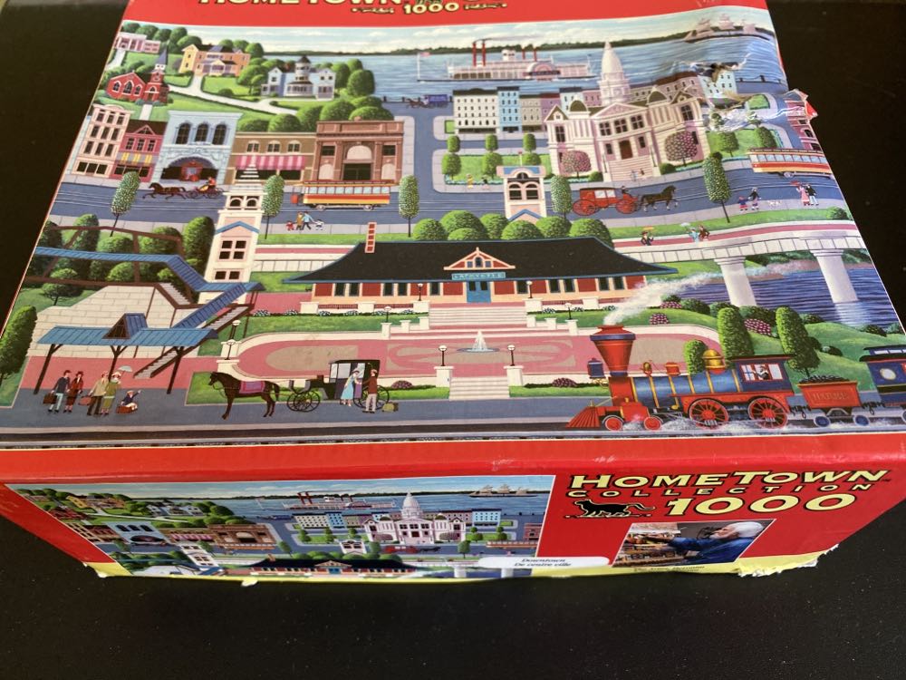 Downtown De centre ville - Roseart puzzle collectible [Barcode 072348092009] - Main Image 2