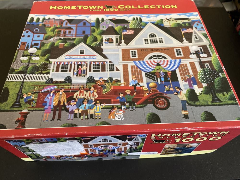 Firehouse Fun - Completed - Roseart puzzle collectible [Barcode 704812051105] - Main Image 2