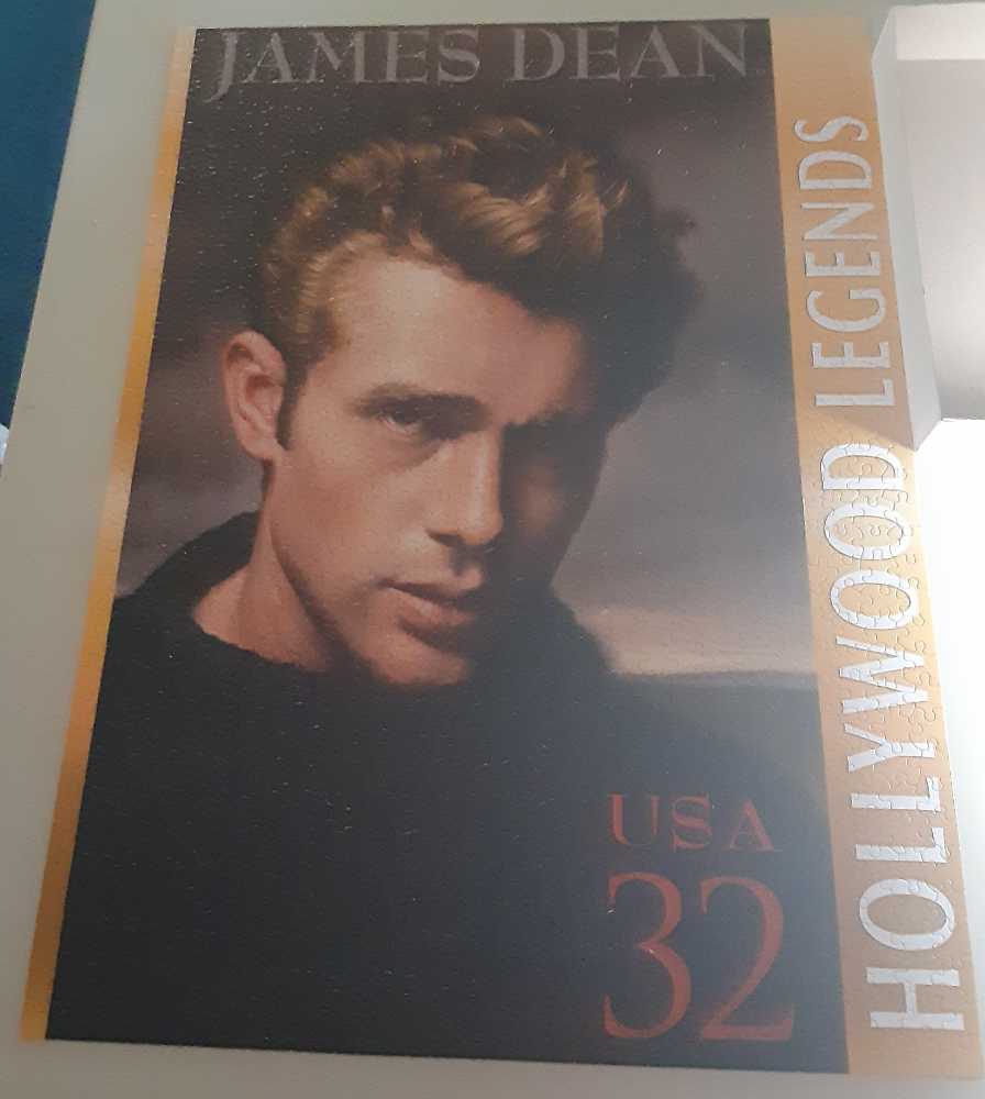 James Dean Hollywood Legends - NEW - White Mountain Puzzles puzzle collectible [Barcode 724819250592] - Main Image 2