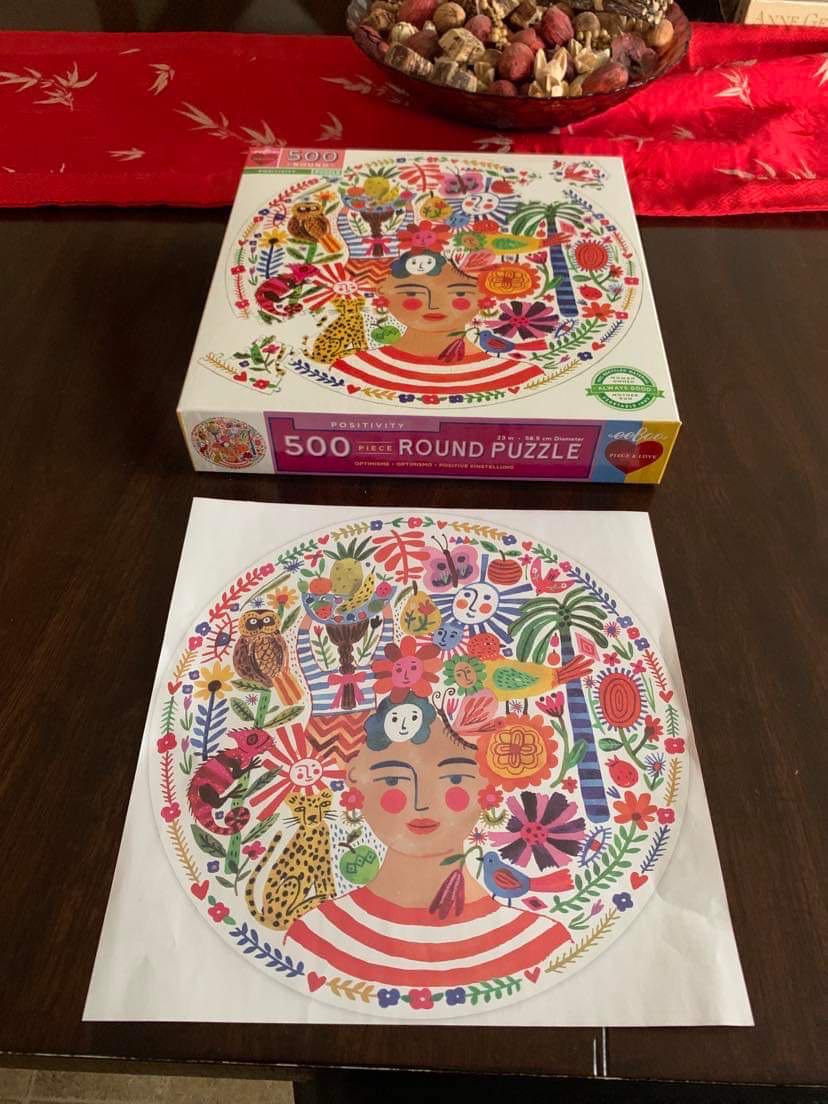 Positivity - Eeboo puzzle collectible [Barcode 689196510441] - Main Image 3