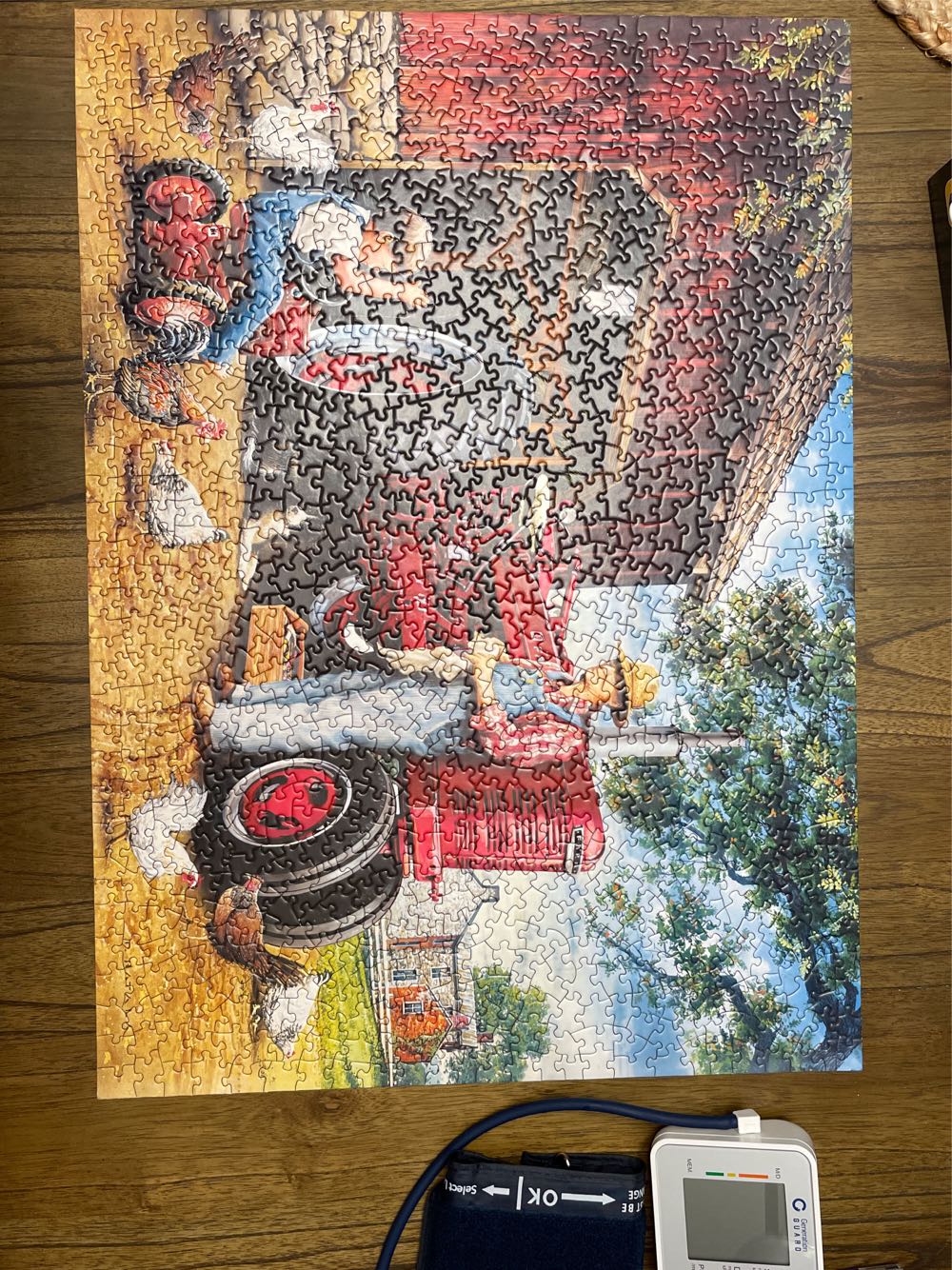 Barnyard Memories - MasterPieces puzzle collectible [Barcode 705988717413] - Main Image 2