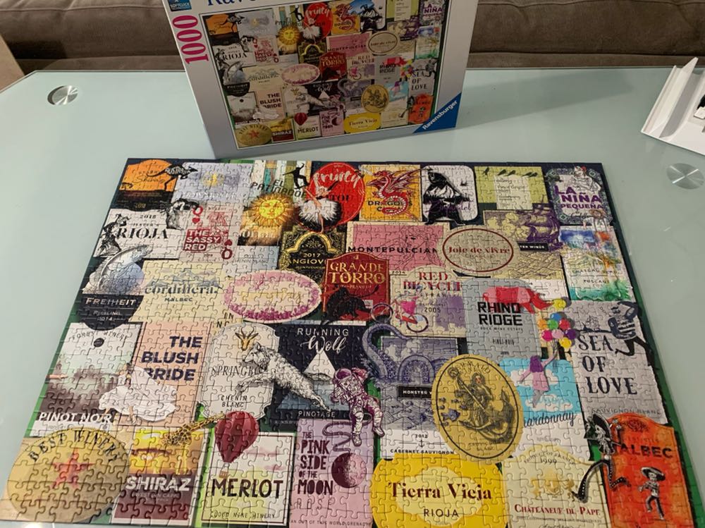 Wine Labels🧩 - Ravensburger puzzle collectible [Barcode 4005556168118] - Main Image 2