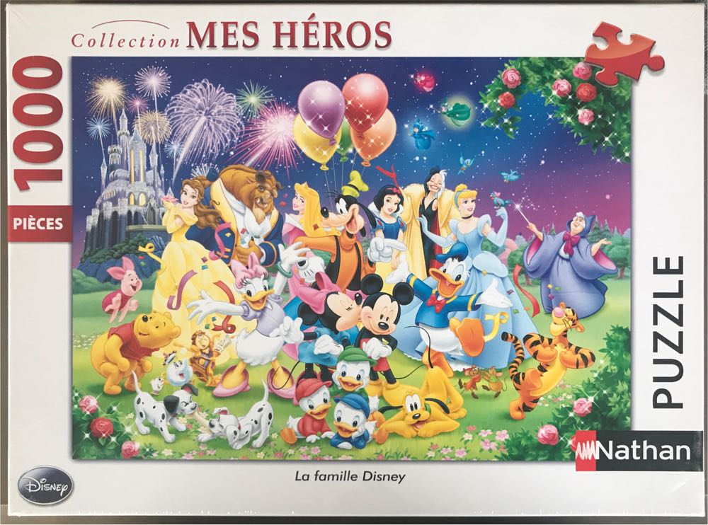 The Disney Family (La famille Disney) - Nathan puzzle collectible - Main Image 2