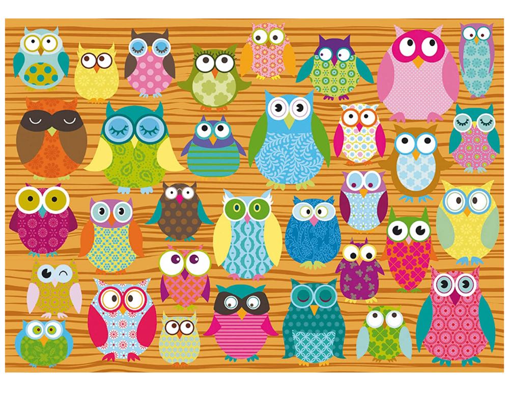 Owl Collage (Eulen-Collage) - Schmidt puzzle collectible - Main Image 1