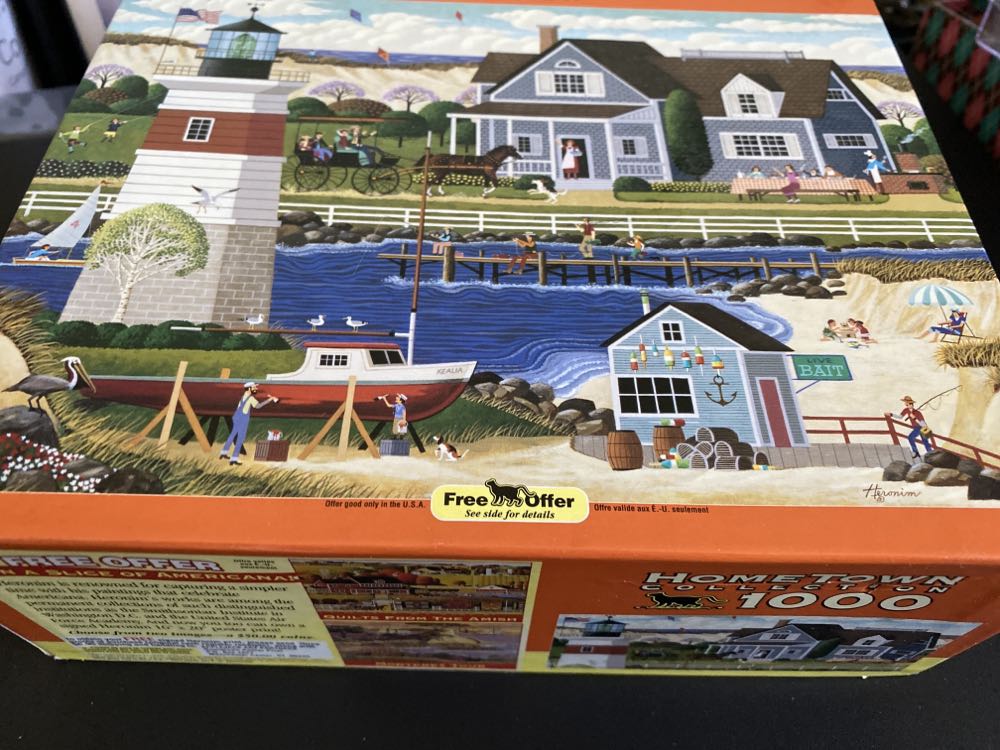 New England Lighthouse - Mega puzzle collectible [Barcode 072348092009] - Main Image 2