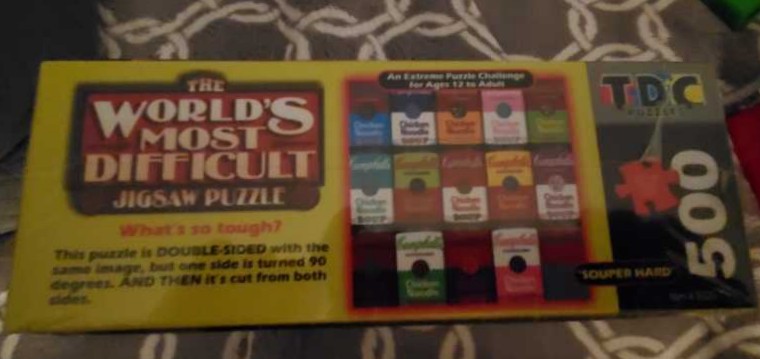 Campbell’s Soup - TDC Puzzles puzzle collectible [Barcode 018886055250] - Main Image 3