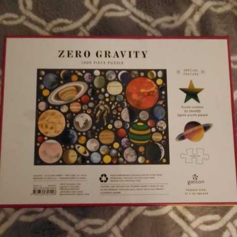 Zero Gravity - Galison puzzle collectible [Barcode 9780735357006] - Main Image 2