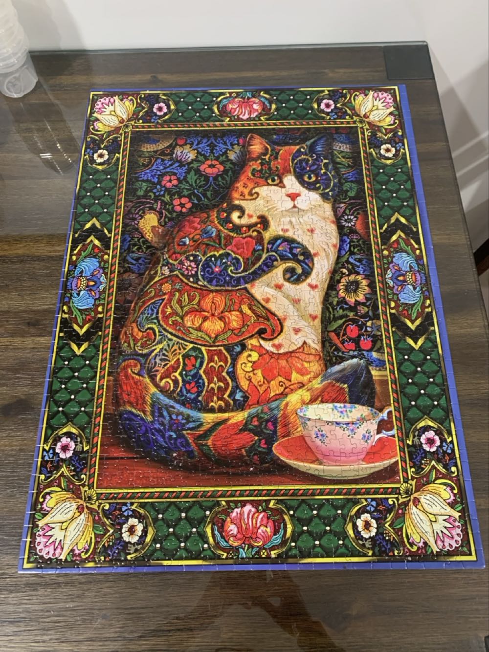 Painted Cat - Willow Creek puzzle collectible [Barcode 709786060467] - Main Image 2